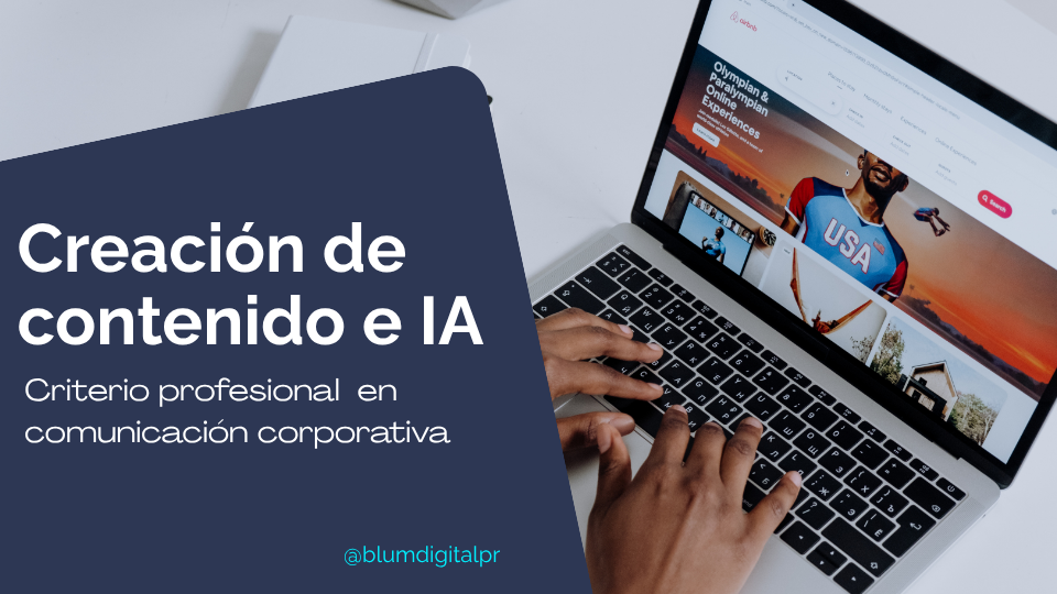 Flujo de supervisión editorial de contenido generado con IA en comunicación corporativa con criterios documentados